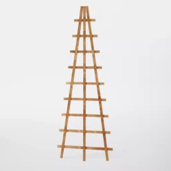 6ft Fan Pine Trellis Panel (W)66cm X (H)183cm -Bestway Garden Sales Store 6ft fan pine trellis panel w 66cm x h 183cm3663602430414 02c