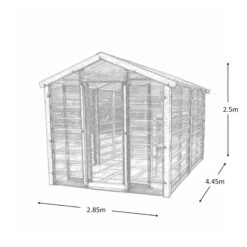 Adman Steel Sheds Multigrow 9.4x14.7 Greenhouse With Adjustable Vent 13 Adman Steel Sheds Multigrow 9.4x14.7 Greenhouse With Adjustable Vent -Bestway Garden Sales Store adman steel sheds multigrow 9 4x14 7 greenhouse with adjustable vent5391538910400 01t bq
