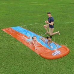Bestway Multicolour Rectangular Small Water Slide -Bestway Garden Sales Store bestway multicolour rectangular small water slide6942138969085 01i