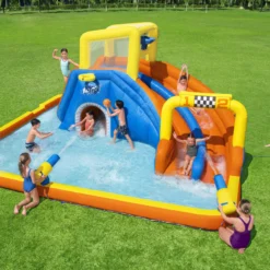 Bestway Multicolour Rectangular Super Speedway Water Park 10 Bestway Multicolour Rectangular Super Speedway Water Park -Bestway Garden Sales Store bestway multicolour rectangular super speedway water park6942138984859 02i bq