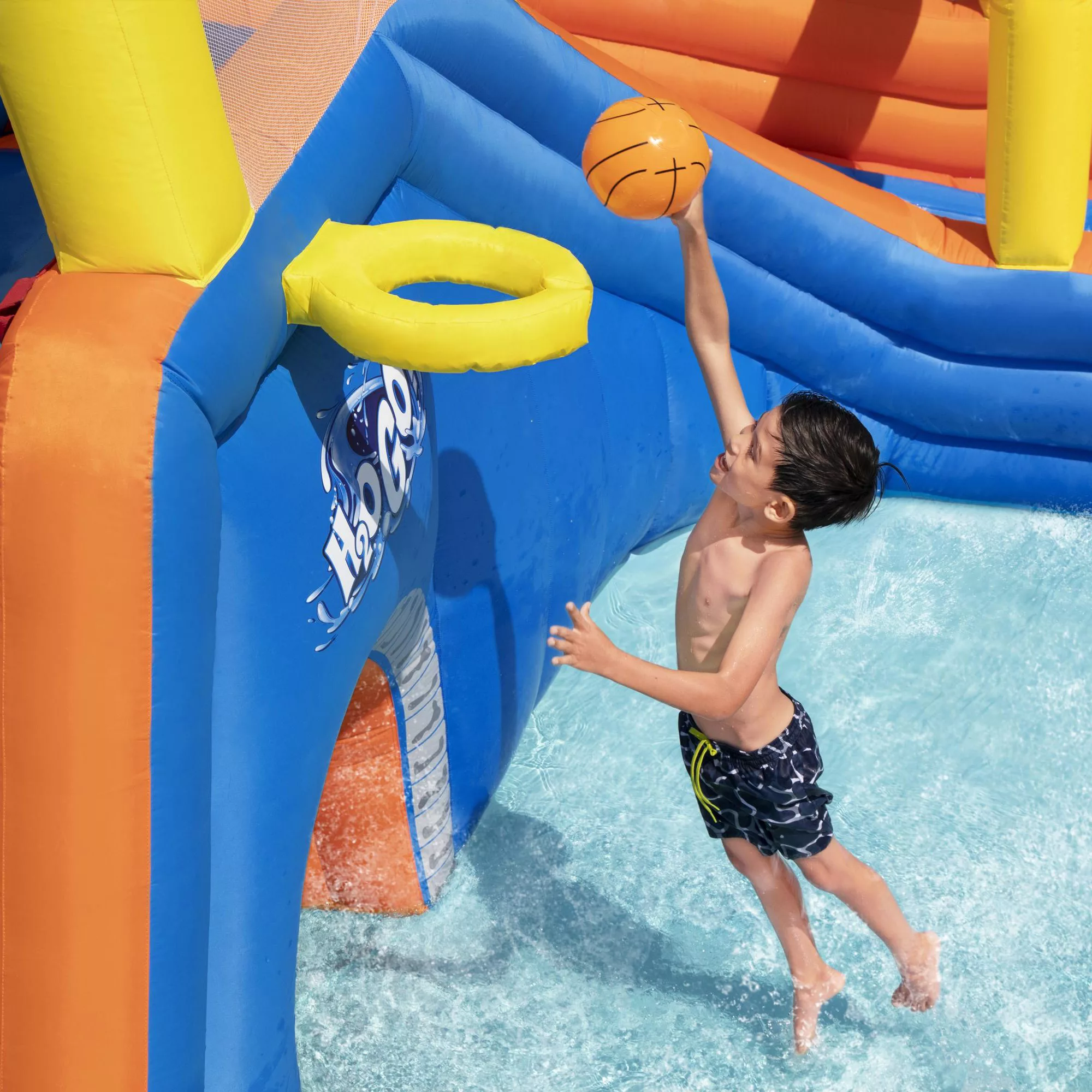 Bestway Multicolour Rectangular Super Speedway Water Park 8 Bestway Multicolour Rectangular Super Speedway Water Park - Image 8