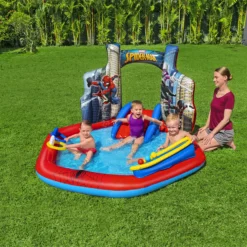 Bestway Multicolour Small Marvel - Spiderman Play Centre 5 Bestway Multicolour Small Marvel - Spiderman Play Centre -Bestway Garden Sales Store bestway multicolour small marvel spiderman play centre6941607331750 01i