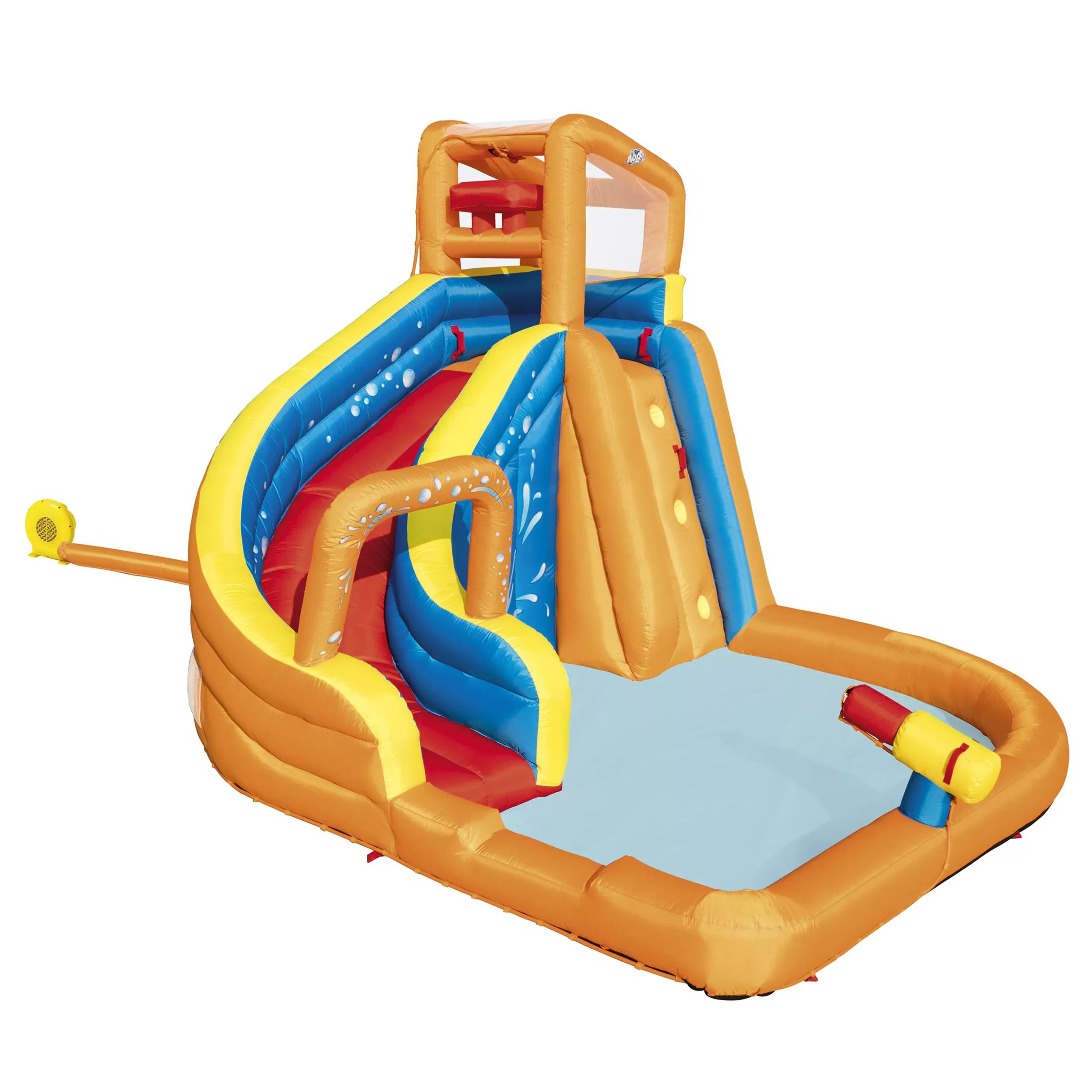 Bestway Multicolour Turbo Splash Water Park 1 Bestway Multicolour Turbo Splash Water Park