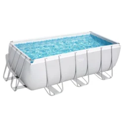 Bestway Power Steel Metal & Plastic Pool (W) 2.01m X (L) 4.12m