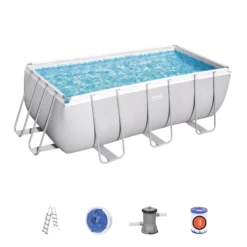 Bestway Power Steel Metal & Plastic Pool (W) 2.01m X (L) 4.12m 9 Bestway Power Steel Metal & Plastic Pool (W) 2.01m X (L) 4.12m -Bestway Garden Sales Store bestway power steel metal plastic pool w 2 01m x l 4 12m6942138986457 36c bq