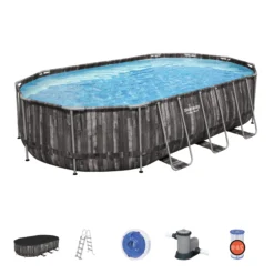 Bestway Power Steel® Wood Effect Polyvinyl Chloride (PVC) & Steel Pool (W) 3.66m X (L) 6.1m 12 Bestway Power Steel® Wood Effect Polyvinyl Chloride (PVC) & Steel Pool (W) 3.66m X (L) 6.1m -Bestway Garden Sales Store bestway power steel wood effect polyvinyl chloride pvc steel pool w 3 66m x l 6 1m6942138983586 22c