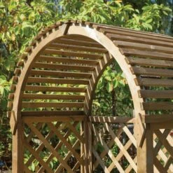 Blooma Chiltern Arbour, (H)1990mm (W)1340mm (D)800mm - Assembly Service Included -Bestway Garden Sales Store blooma chiltern arbour h 1990mm w 1340mm d 800mm assembly service included5397007111705 36c bq