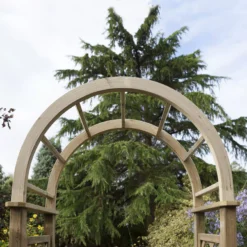 Blooma Chiltern Round Top Softwood Arch - Assembly Service Included 8 Blooma Chiltern Round Top Softwood Arch - Assembly Service Included -Bestway Garden Sales Store blooma chiltern round top softwood arch assembly service included5397007111682 37c bq