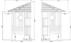 Blooma Elegant Corner Arbour, (H)2500mm (W)1730mm (D)1730mm - Assembly Required -Bestway Garden Sales Store blooma elegant corner arbour h 2500mm w 1730mm d 1730mm assembly required5397007007732 01t BQ