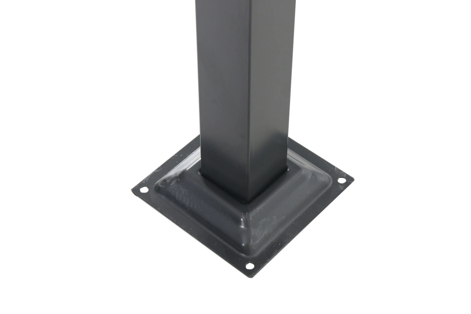 Blooma Moses Dark Grey Square Gazebo, (W)3m (D)3m - Assembly Required 2 Blooma Moses Dark Grey Square Gazebo, (W)3m (D)3m - Assembly Required - Image 2