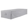Blooma Very Large Grey Rectangular Table Cover 300cm(L) 60cm(H) 120cm(W)