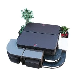 Canadian Spa Company Brown Straight Step -Bestway Garden Sales Store canadian spa company brown straight step0700697210972 23c