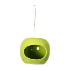 CJ Wildlife Ceramic Feeder Bird Mixes Green Apple Bird Feeder 0.5L -Bestway Garden Sales Store cj wildlife ceramic feeder bird mixes green apple bird feeder 0 5l5051054276298 03c