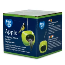 CJ Wildlife Ceramic Feeder Bird Mixes Green Apple Bird Feeder 0.5L -Bestway Garden Sales Store cj wildlife ceramic feeder bird mixes green apple bird feeder 0 5l5051054276298 06c
