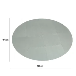 CleverSpa Grey Floor Protector (Dia)1.96m -Bestway Garden Sales Store cleverspa grey floor protector dia 1 96m5019008880274 01t bq