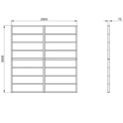 Forest 10x10 Timber Shed Base (L) 301cm X (W) 295cm 5 Forest 10x10 Timber Shed Base (L) 301cm X (W) 295cm -Bestway Garden Sales Store forest 10x10 timber shed base l 301cm x w 295cm5013053182192 01t bq