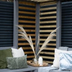 Forest Firenze Corner Arbour, (H)1970mm (W)1800mm (D)1800mm - Assembly Required -Bestway Garden Sales Store forest firenze corner arbour h 1970mm w 1800mm d 1800mm assembly required5013053185049 36c bq