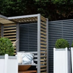 Forest Firenze Corner Arbour, (H)1970mm (W)1800mm (D)1800mm - Assembly Required -Bestway Garden Sales Store forest firenze corner arbour h 1970mm w 1800mm d 1800mm assembly required5013053185049 39c bq