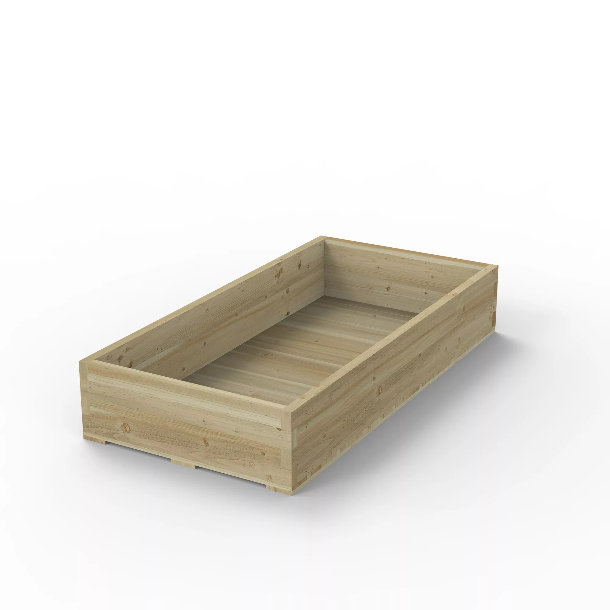 Forest Garden 1.8m X 0.9m Mixed Softwood Rectangular Raised Bed Kit 1.62m² 1 Forest Garden 1.8m X 0.9m Mixed Softwood Rectangular Raised Bed Kit 1.62m²