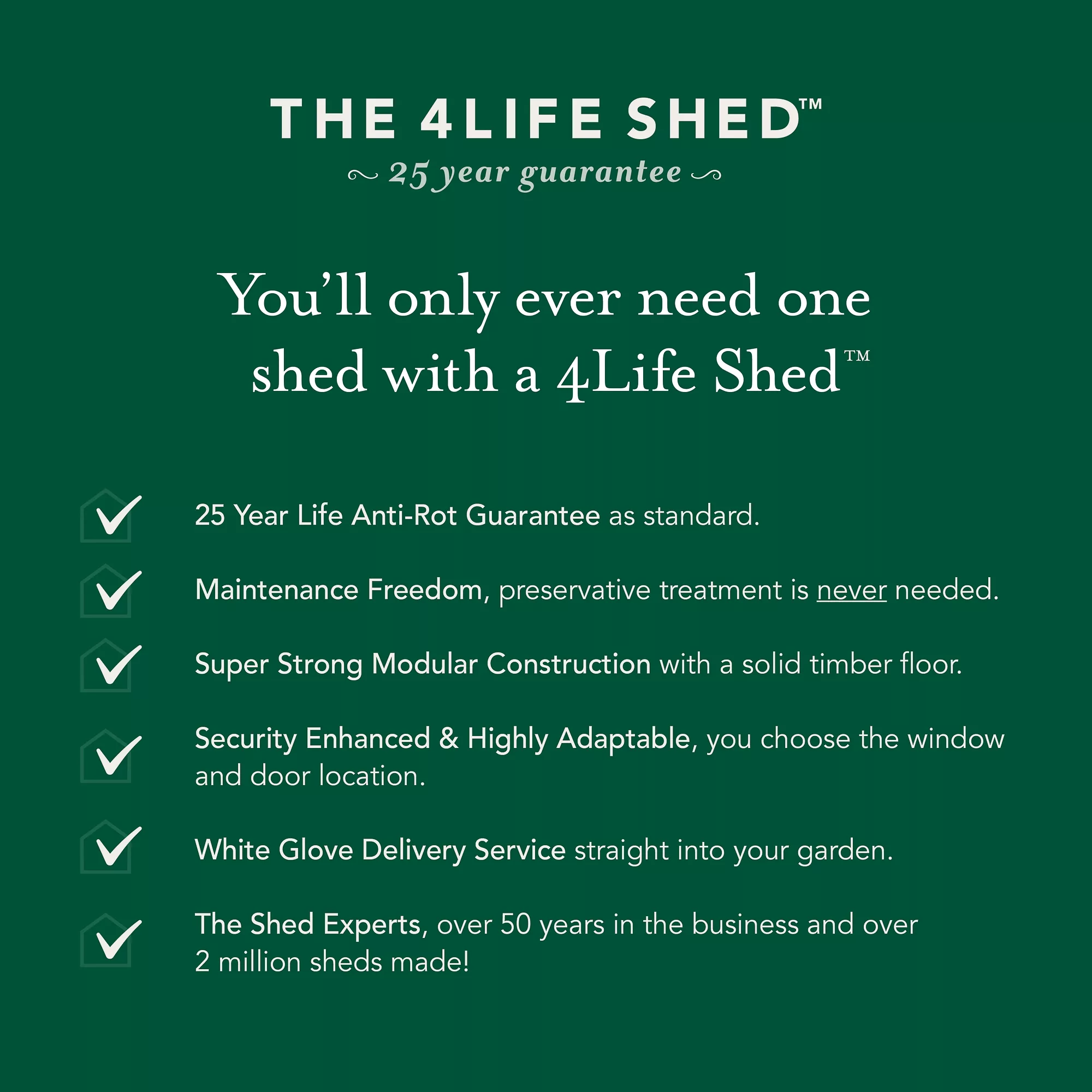 Forest Garden 5x3 Apex Pressure Treated Overlap Wooden Shed With Floor (Base Included) 5 Forest Garden 5x3 Apex Pressure Treated Overlap Wooden Shed With Floor (Base Included) - Image 5