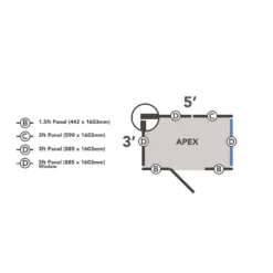 Forest Garden 5x3 Apex Pressure Treated Overlap Wooden Shed With Floor (Base Included) 19 Forest Garden 5x3 Apex Pressure Treated Overlap Wooden Shed With Floor (Base Included) -Bestway Garden Sales Store forest garden 5x3 apex pressure treated overlap wooden shed with floor base included 5013053192849 02t