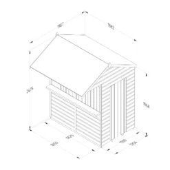 Forest Garden 6x4 Apex Dip Treated Shiplap Wooden Shed With Floor 13 Forest Garden 6x4 Apex Dip Treated Shiplap Wooden Shed With Floor -Bestway Garden Sales Store forest garden 6x4 apex dip treated shiplap wooden shed with floor5013053189948 01t