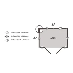 Forest Garden 6x4 Apex Pressure Treated Overlap Wooden Shed With Floor (Base Included) 19 Forest Garden 6x4 Apex Pressure Treated Overlap Wooden Shed With Floor (Base Included) -Bestway Garden Sales Store forest garden 6x4 apex pressure treated overlap wooden shed with floor base included 5013053192122 02t