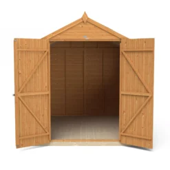 Forest Garden 8x6 Ft Apex Shiplap Wooden 2 Door 2 Windows Shed With Floor (Base Included) -Bestway Garden Sales Store forest garden 8x6 ft apex shiplap wooden 2 door 2 windows shed with floor base included 5013053178782 05c bq