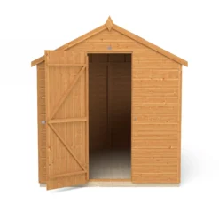 Forest Garden 8x6 Ft Apex Shiplap Wooden 2 Windows Shed With Floor (Base Included) -Bestway Garden Sales Store forest garden 8x6 ft apex shiplap wooden 2 windows shed with floor base included 5013053178737 05c bq