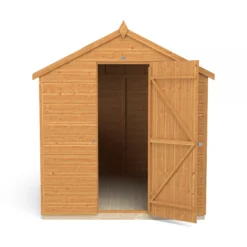 Forest Garden 8x6 Ft Apex Shiplap Wooden 2 Windows Shed With Floor (Base Included) -Bestway Garden Sales Store forest garden 8x6 ft apex shiplap wooden 2 windows shed with floor base included 5013053178737 06c bq