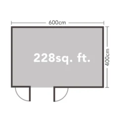 Forest Garden Blakedown 6x4 Toughened Glass Pent Loglap Solid Wood Cabin With Double Door - Assembly Service Included 23 Forest Garden Blakedown 6x4 Toughened Glass Pent Loglap Solid Wood Cabin With Double Door - Assembly Service Included -Bestway Garden Sales Store forest garden blakedown 6x4 toughened glass pent loglap solid wood cabin with double door assembly service included5013053181591 02t bq