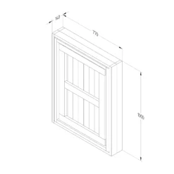 Forest Garden Fold Down Timber Garden Bar (Base Not Required) -Bestway Garden Sales Store forest garden fold down timber garden bar base not required 5013053192276 02t
