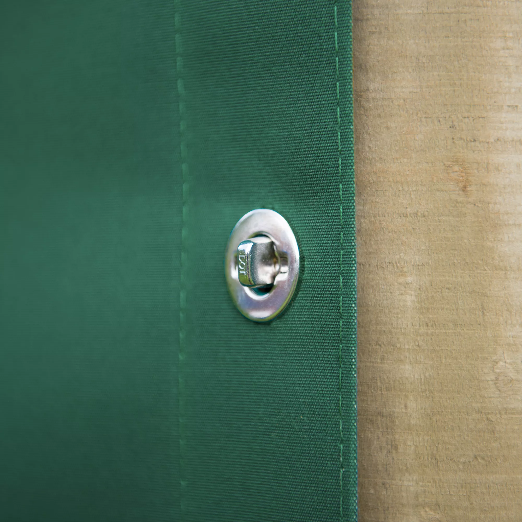 Forest Garden Green Rectangular Side Curtain, (W)3.6m - Assembly Not Required 2 Forest Garden Green Rectangular Side Curtain, (W)3.6m - Assembly Not Required - Image 2