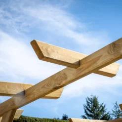 Forest Garden Hanbury Flat Top European Softwood Arch (H) 213.5cm X (W) 209cm 8 Forest Garden Hanbury Flat Top European Softwood Arch (H) 213.5cm X (W) 209cm -Bestway Garden Sales Store forest garden hanbury flat top european softwood arch h 213 5cm x w 209cm5013053190128 03i