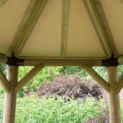 Forest Garden Hexagonal Gazebo, (W)3.3m (D)2.84m -Bestway Garden Sales Store forest garden hexagonal gazebo w 3 3m d 2 84m5013053163351 02i
