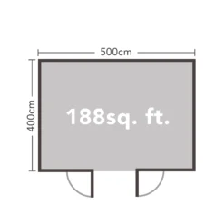 Forest Garden Mendip 5x4 Toughened Glass Pent Loglap Solid Wood Cabin With Double Door - Assembly Service Included -Bestway Garden Sales Store forest garden mendip 5x4 toughened glass pent loglap solid wood cabin with double door assembly service included5013053181799 02t bq