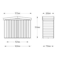 Forest Garden Overlap Wooden 6x3 Apex Garden Storage -Bestway Garden Sales Store forest garden overlap wooden 6x3 apex garden storage5013053162859 01t bq