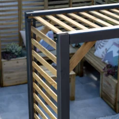 Forest Garden Slatted European Softwood Arch (H) 220cm X (W) 113cm -Bestway Garden Sales Store forest garden slatted european softwood arch h 220cm x w 113cm5013053190104 02i