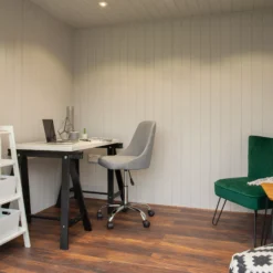 Forest Garden Xtend+ 10x9 Pent Tongue & Groove Garden Office With Double Door -Bestway Garden Sales Store forest garden xtend 10x9 pent tongue groove garden office with double door5013053183595 04i