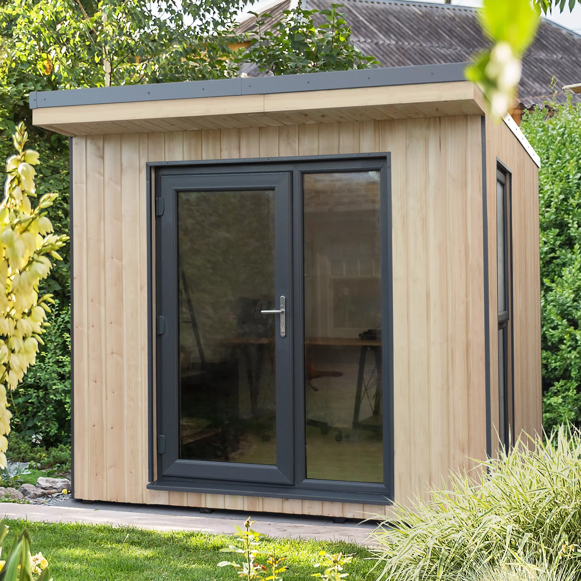 Forest Garden Xtend+ 8x9 Pent Tongue & Groove Garden Office 1 Forest Garden Xtend+ 8x9 Pent Tongue & Groove Garden Office