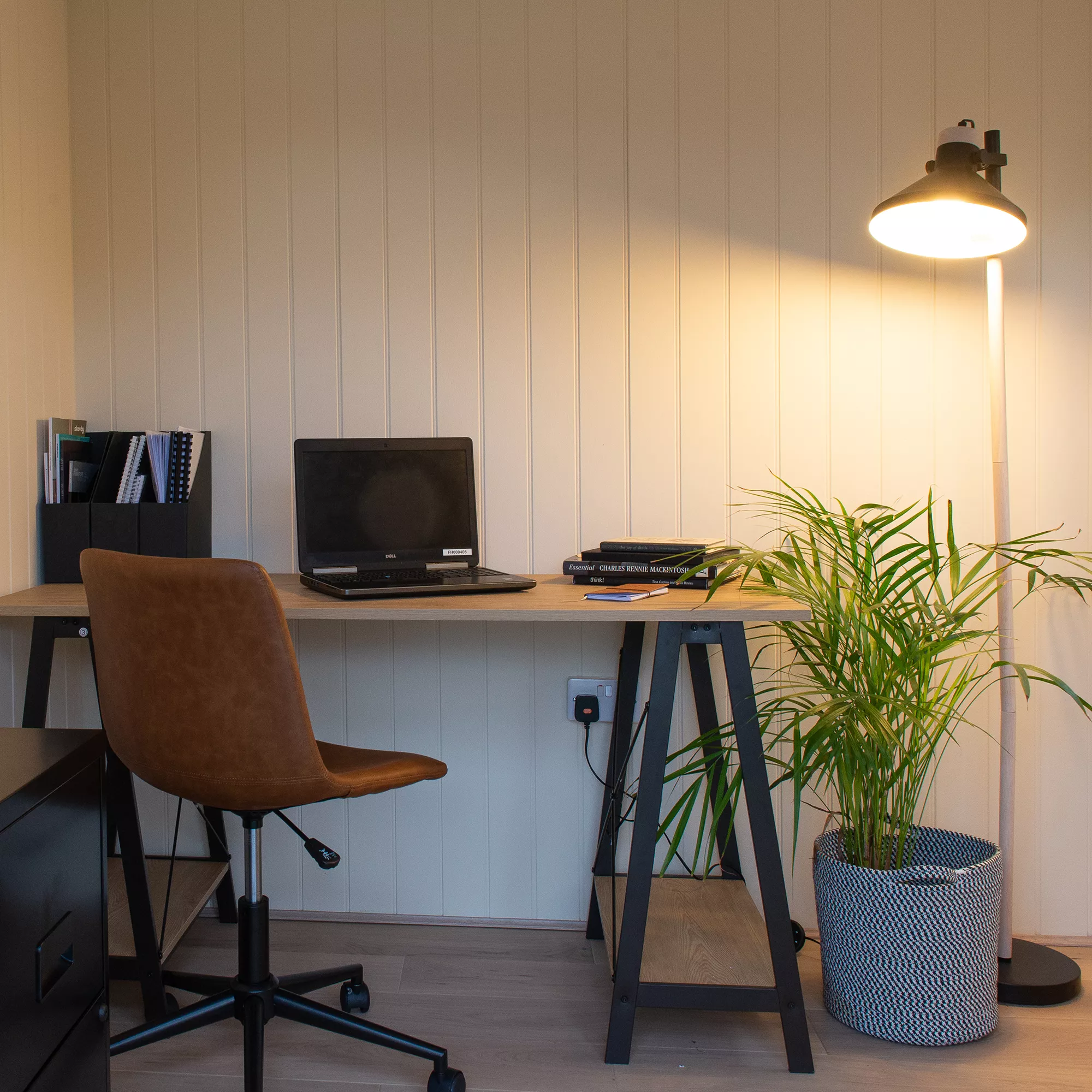 Forest Garden Xtend+ 8x9 Pent Tongue & Groove Garden Office 5 Forest Garden Xtend+ 8x9 Pent Tongue & Groove Garden Office - Image 5