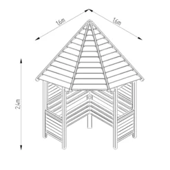 Forest Venetian Corner Arbour, (H)2500mm (W)2330mm (D)1610mm - Assembly Required 27 Forest Venetian Corner Arbour, (H)2500mm (W)2330mm (D)1610mm - Assembly Required -Bestway Garden Sales Store forest venetian corner arbour h 2500mm w 2330mm d 1610mm assembly required5013053139745 01t