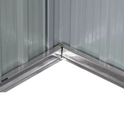 GoodHome Basic 1.62 X 0.98m Pent Grey Shed -Bestway Garden Sales Store goodhome basic 1 62 x 0 98m pent grey shed5059340270623 37c