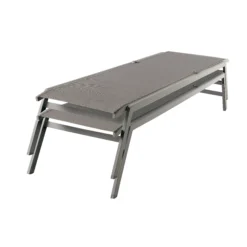 GoodHome Moorea Grey Metal Sun Lounger -Bestway Garden Sales Store goodhome moorea grey metal sun lounger5059340347356 22c