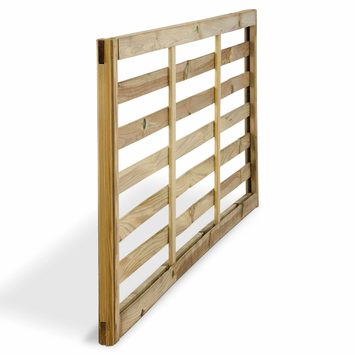 GoodHome Neva Pin Timber Trellis Panel (W)179cm X (H)52cm 2 GoodHome Neva Pin Timber Trellis Panel (W)179cm X (H)52cm - Image 2