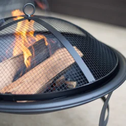 La Hacienda Albion Steel Firepit -Bestway Garden Sales Store la hacienda albion steel firepit5055025581657 04i bq