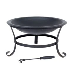La Hacienda Albion Steel Firepit -Bestway Garden Sales Store la hacienda albion steel firepit5055025581657 05c bq
