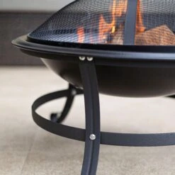 La Hacienda Albion Steel Firepit -Bestway Garden Sales Store la hacienda albion steel firepit5055025581657 05i bq