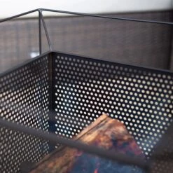 La Hacienda Quadrada Steel Firepit -Bestway Garden Sales Store la hacienda quadrada steel firepit5055025586355 03i bq