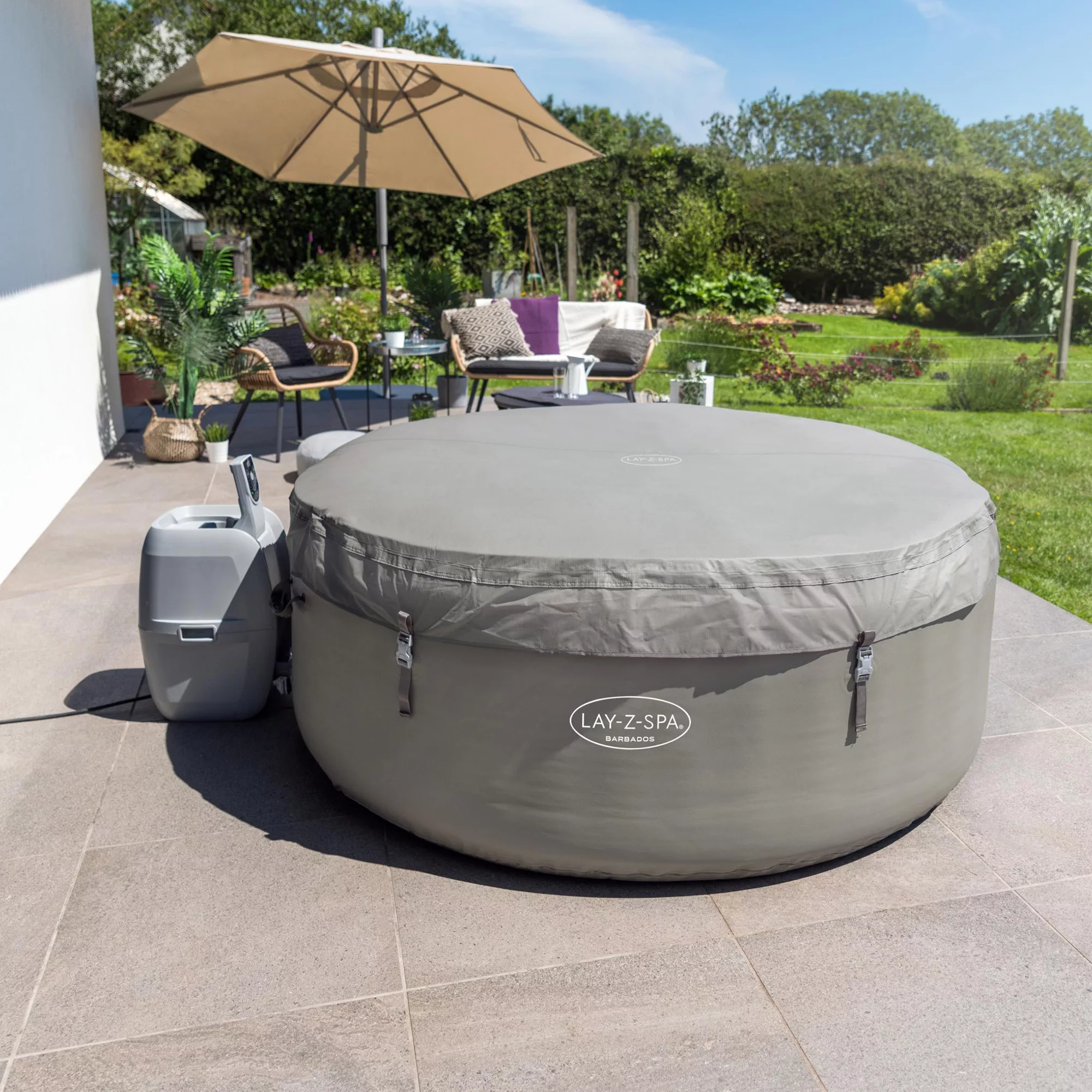 Lay-Z-Spa Barbados Airjet 0 Person Inflatable Hot Tub 3 Lay-Z-Spa Barbados Airjet 0 Person Inflatable Hot Tub - Image 3